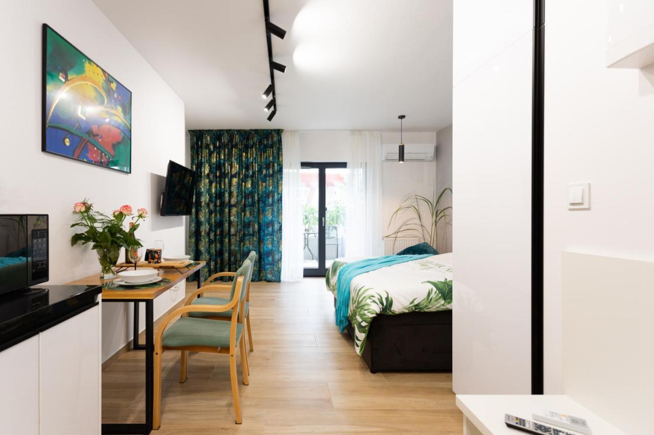 Luxurycity Apartment With Terrace Wrocław Exterior foto