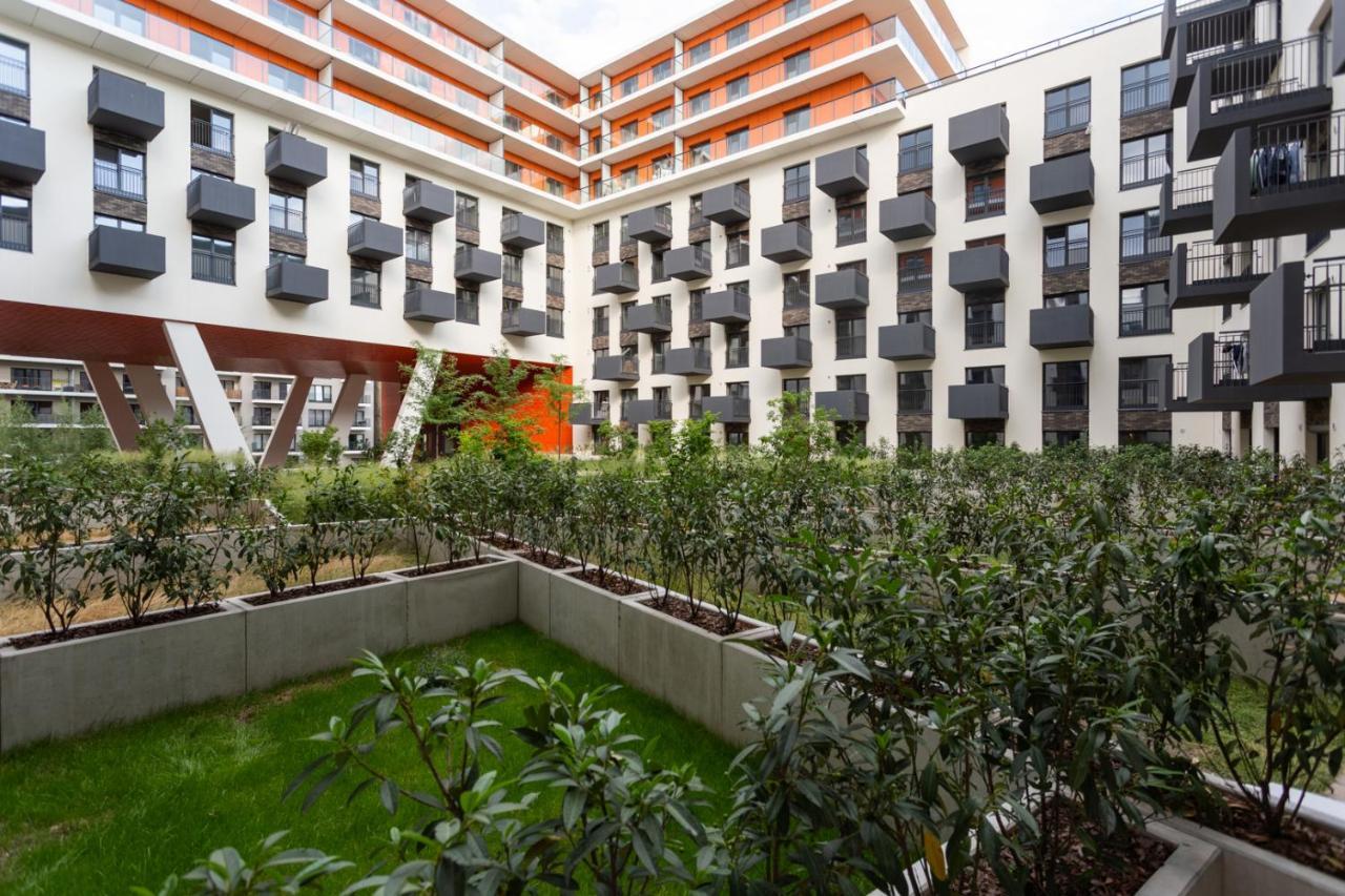 Luxurycity Apartment With Terrace Wrocław Exterior foto