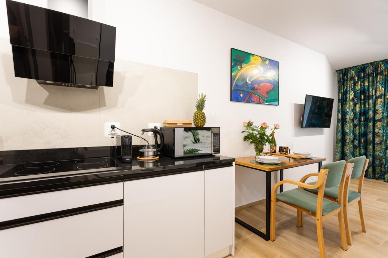 Luxurycity Apartment With Terrace Wrocław Exterior foto